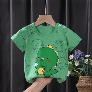 Children's cartoon design short sleeve